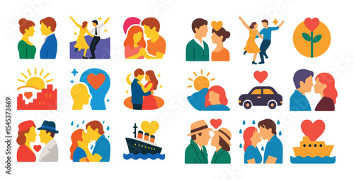 Romantic Movies Icons