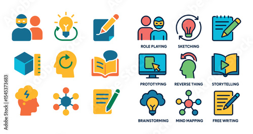 Creative Techniques Icons
