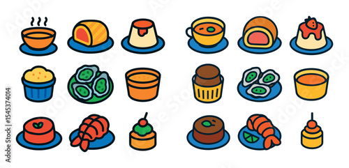 Elegant Dining Icons