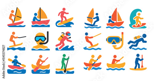 Water Sports Icons