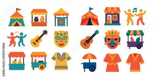 Cultural Icon Set