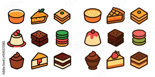 Delightful Dessert Icons