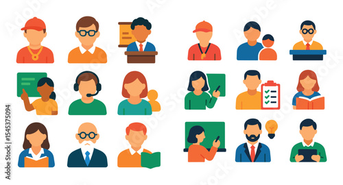 Educator Icon Grid