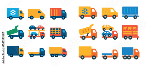 Goods Vehicle Icons