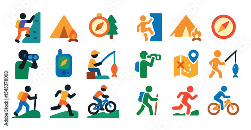 Outdoor Activity Icons