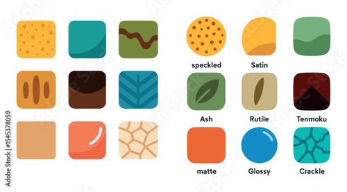 Ceramic Glaze Icons