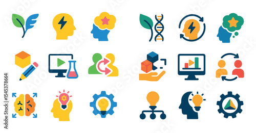 Innovation Strategy Icons