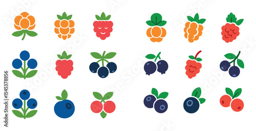 Wild Berry Icons