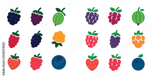 Berry Icons Grid