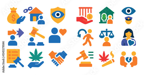 Criminal Justice Icons