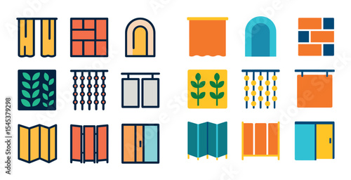 Space Divider Icons