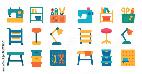 Craft Room Icon Set
