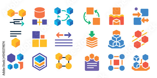 Scalability Solutions Icons