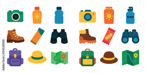 Weekend Getaway Icons