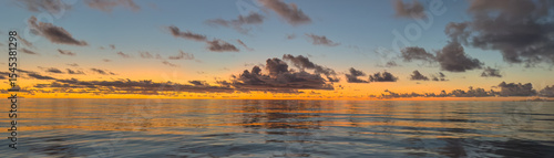 South Pacific sunset