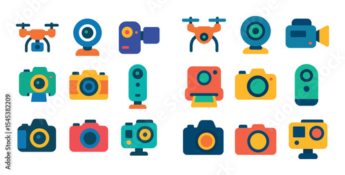 Vibrant Imaging Device Icons