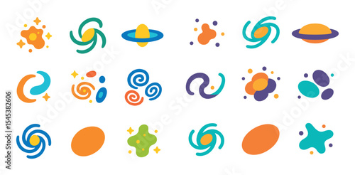 Galaxy Icon Grid