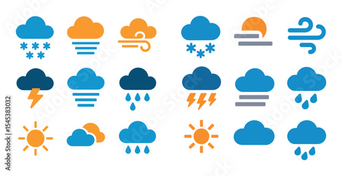 Weather Icons Grid