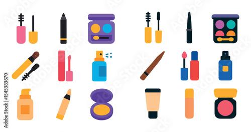 Makeup Essentials Icons