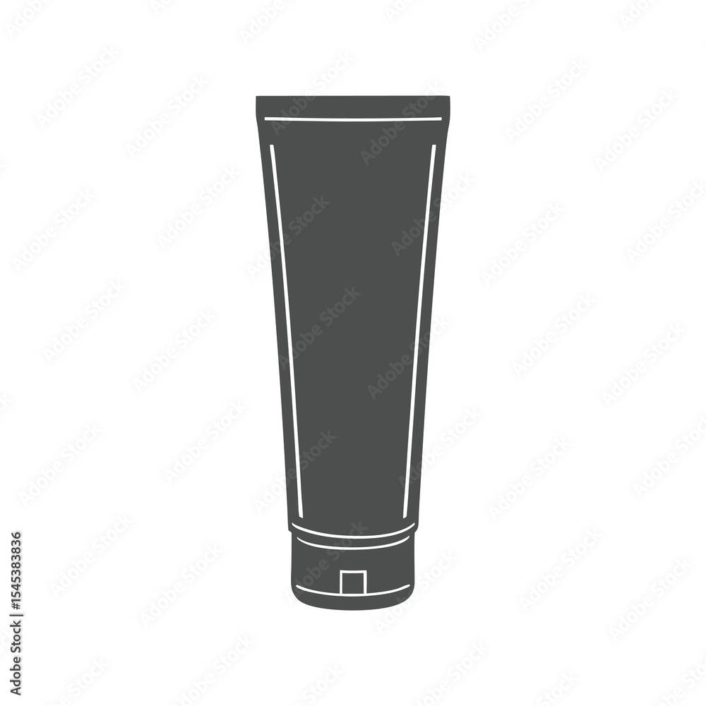 tube of cream, tube of toothpaste vector art tube of cream, tube of toothpaste vector art