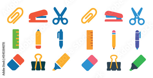 Colorful Office Icons