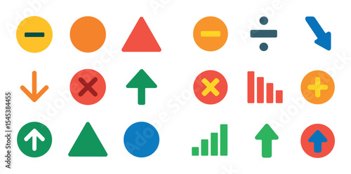 Stock Ratings Icons