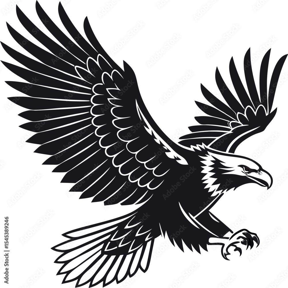 Obraz premium Modern Bird Logo Design – Elegant Animal Symbol for Company Identity