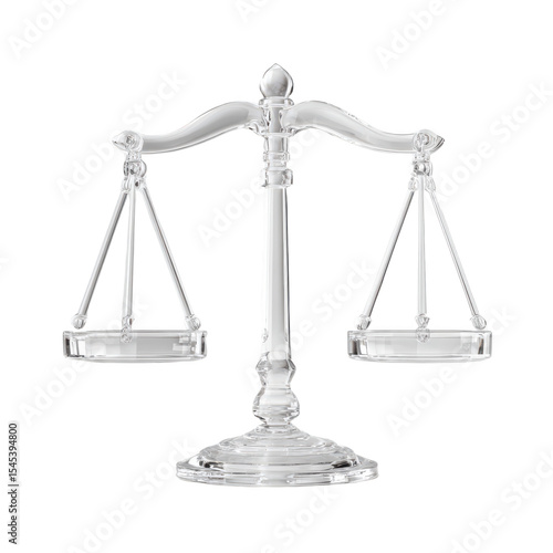 Wallpaper Mural Glass scales of justice on dark area on transparent background Torontodigital.ca