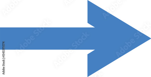 Free Download Blue Right Arrow Vector Icon Isolated on White Background - GFXLoad