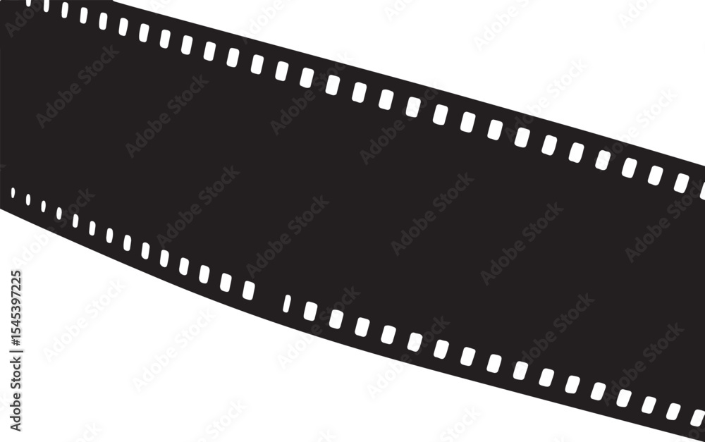 Obraz premium film strip isolated on white