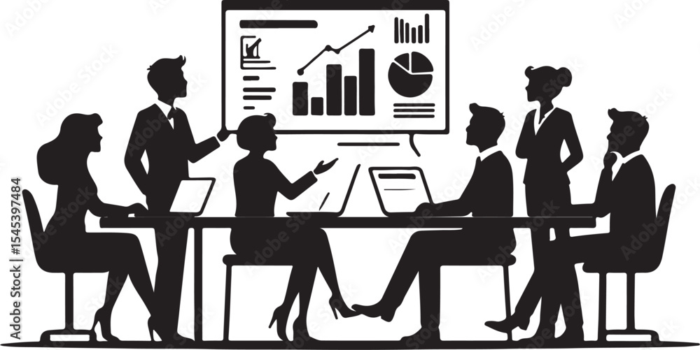 Fototapeta premium business meeting in the office