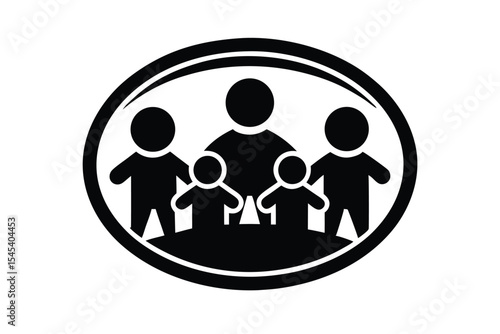 playgroup icon vector icon