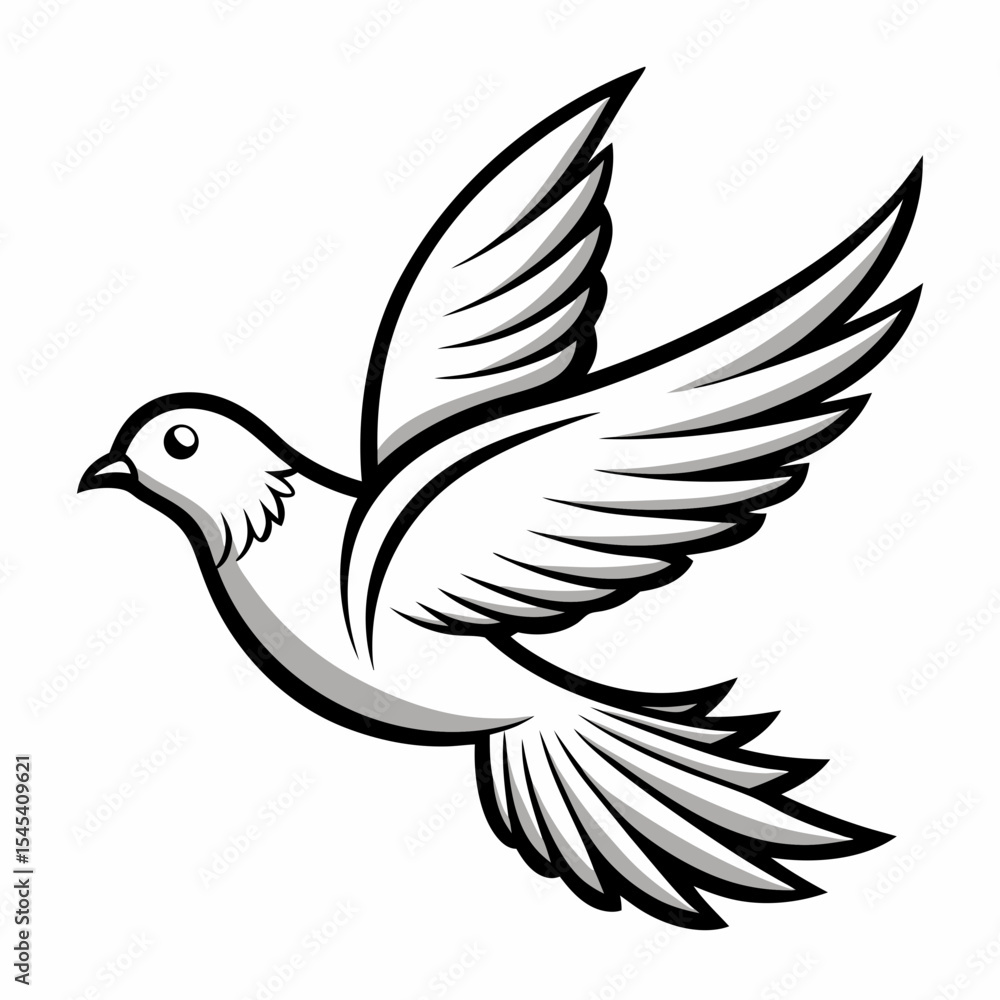 Fototapeta premium dove of peace