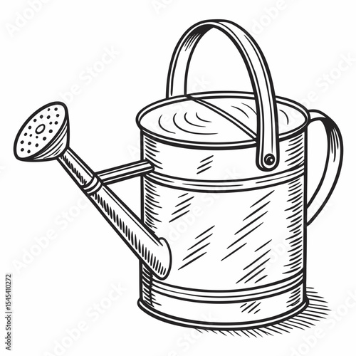 watering can vector
