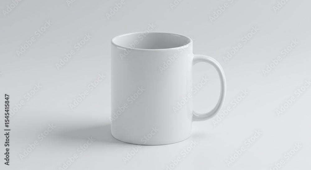 Blank White Mug Perfect for Sublimation or Design Blank White Mug Perfect for Sublimation or Design