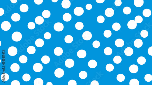 A modern eps10 illustration of a blue pop art background with halftone dots, styled in a retro comic manner