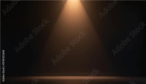 abstract.  warm top-left spotlight, melancholy depth, cinematic glow, and delicate light drama on a dark brown gradient.