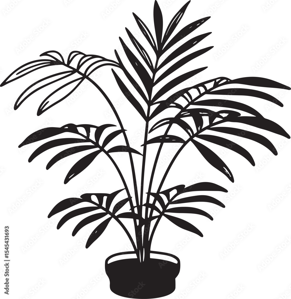Single tree silhouette vector graphic isolated on transparent background Single tree silhouette vector graphic isolated on transparent background