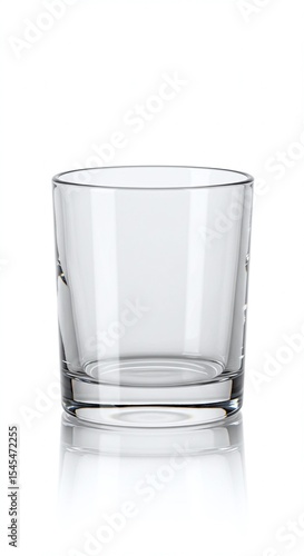 Wallpaper Mural Crystal Clear Glass Empty Rocks Glass, Beverage Glassware Torontodigital.ca