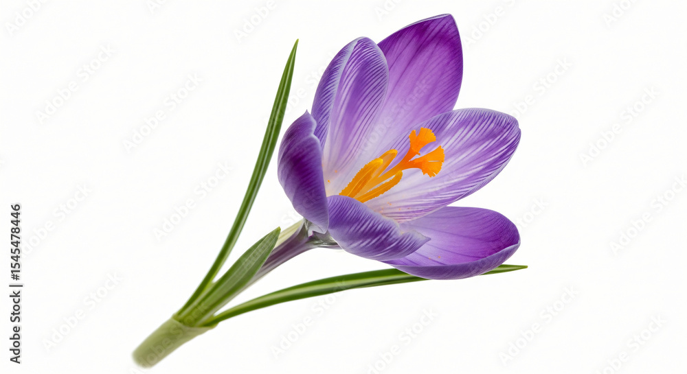 Naklejka premium Photorealistic Isolated Flowers with Stems on White Background – High-Resolution Botanical Collection for Packaging, Editorial, and Commercial Design