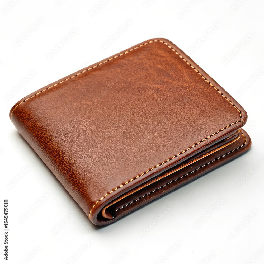leather wallet isolated on white background leather wallet isolated on white background