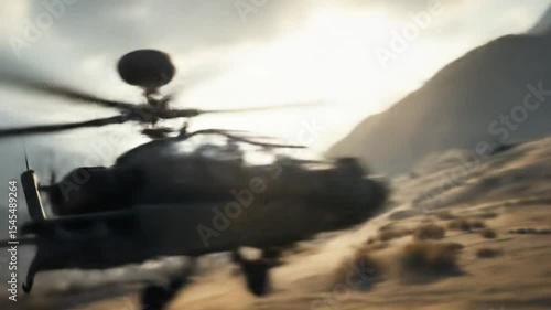 Airborne Domination: Dynamic Showcase of Attack Helicopters and Tanks in Action