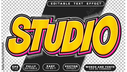  Graffiti Spray Street Urban Hiphop Black Colorfull  Fully Editable Vector Text File