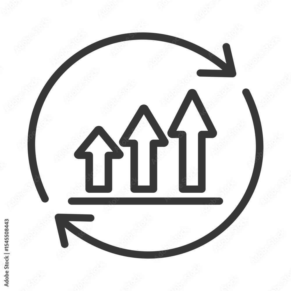 Obraz premium continuous improvement 