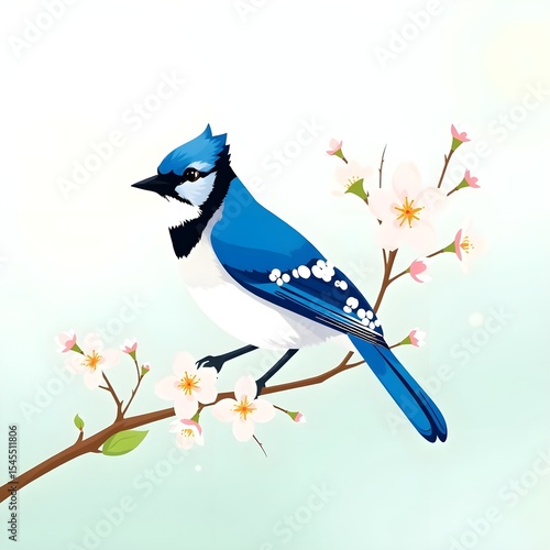 It depicts a bird sitting on a tree branch.