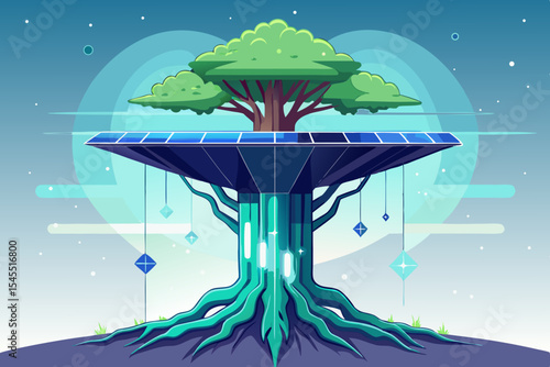 giant tree zero gravity grow