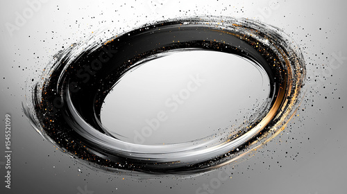 Bright white circular hi-tech background with abstract digital elements—symbolizing innovation, connectivity, futuristic design, and the clean aesthetics of modern digital interfaces.
