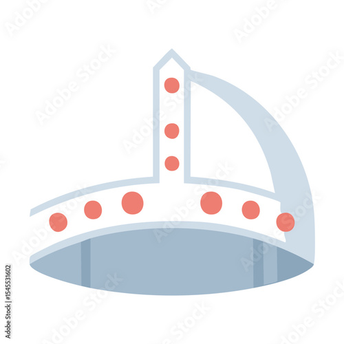 A simple artistic rendering of a crown, exuding elegance and sophistication. The crown features an understated design.