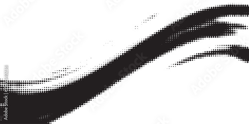 Background with monochrome dot texture. Polka dot pattern template. Background with black dots - stock vector dots basic background dots