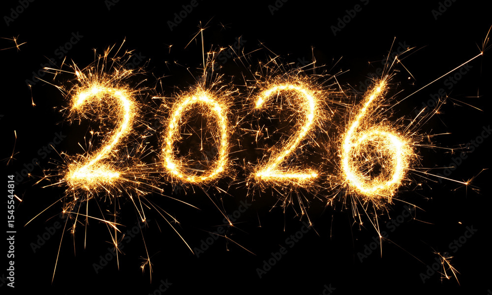 happy new year, new year's eve, silvester, new year, celebration greeting card, new year card - Year 2026 happy new year, new year's eve, silvester, new year, celebration greeting card, new year card - Year 2026